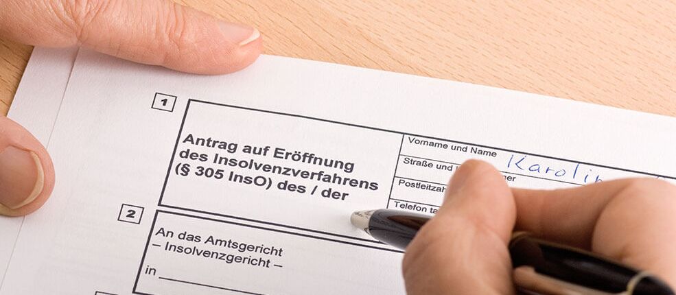 Privatinsolvenz anmelden